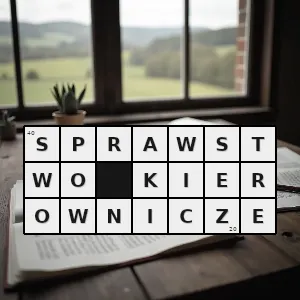 Hasło krzyżówkowe forma przestępstwa polegająca na kierowaniu wykonaniem czynu zabronionego przez inną osobę lub osoby - sprawstwo kierownicze – rozwiązanie, synonimy, podpowiedzi i definicje krzyżówkowe